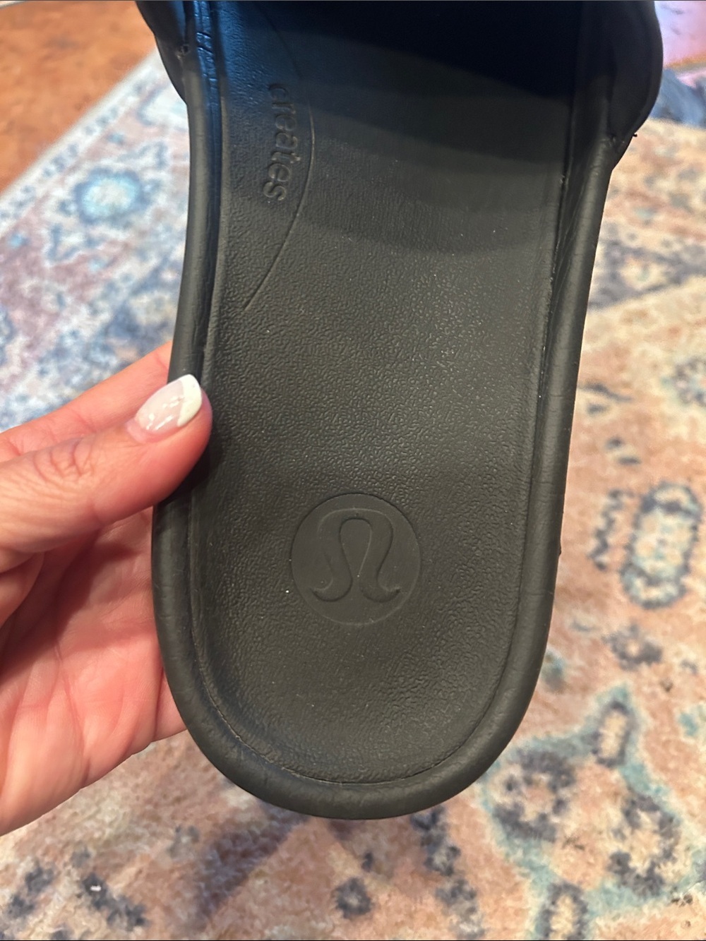 lululemon athletica Restfeel Slide Sandals - Black - Picture 9 of 12